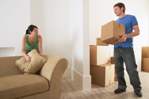 Flexibly scheduled moving services